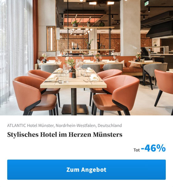 Stylisches Hotel im Herzen Münsters