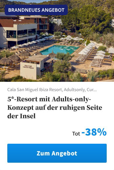 5*-Resort mit Adults-only-Konzept auf der ruhigen Seite der Insel