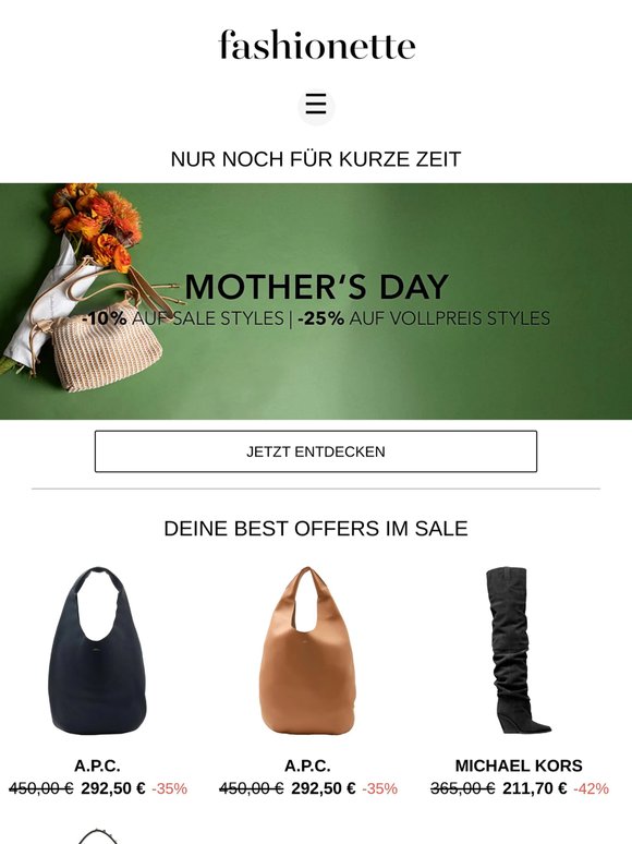 Jetzt noch stärker reduziert