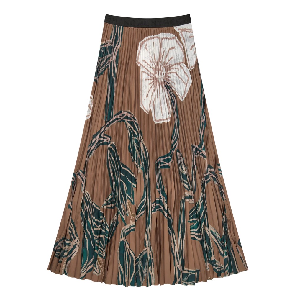 Image of Taulla Skirt - Print Caramel