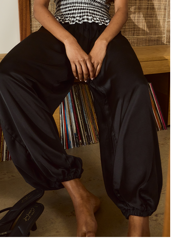 Brook Satin Balloon Trousers
