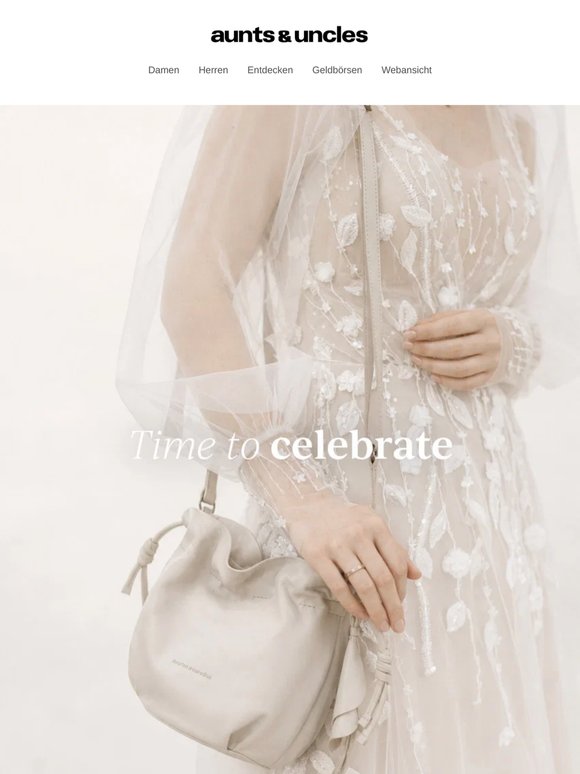 Time to Celebrate: Die schönsten Taschen für unvergessene Momente