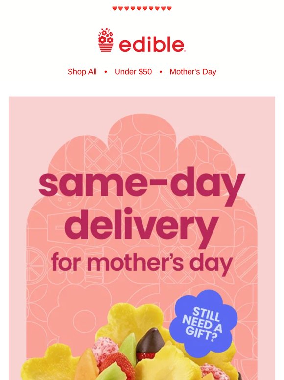 Gifts delivered TODAY!