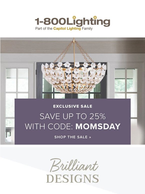 20% Off Brilliant Designs ✨ Clean Lines + Sculptural Detail
