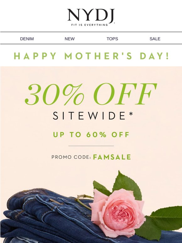 Happy Mother's Day! 30% OFF (Exclusions Apply)