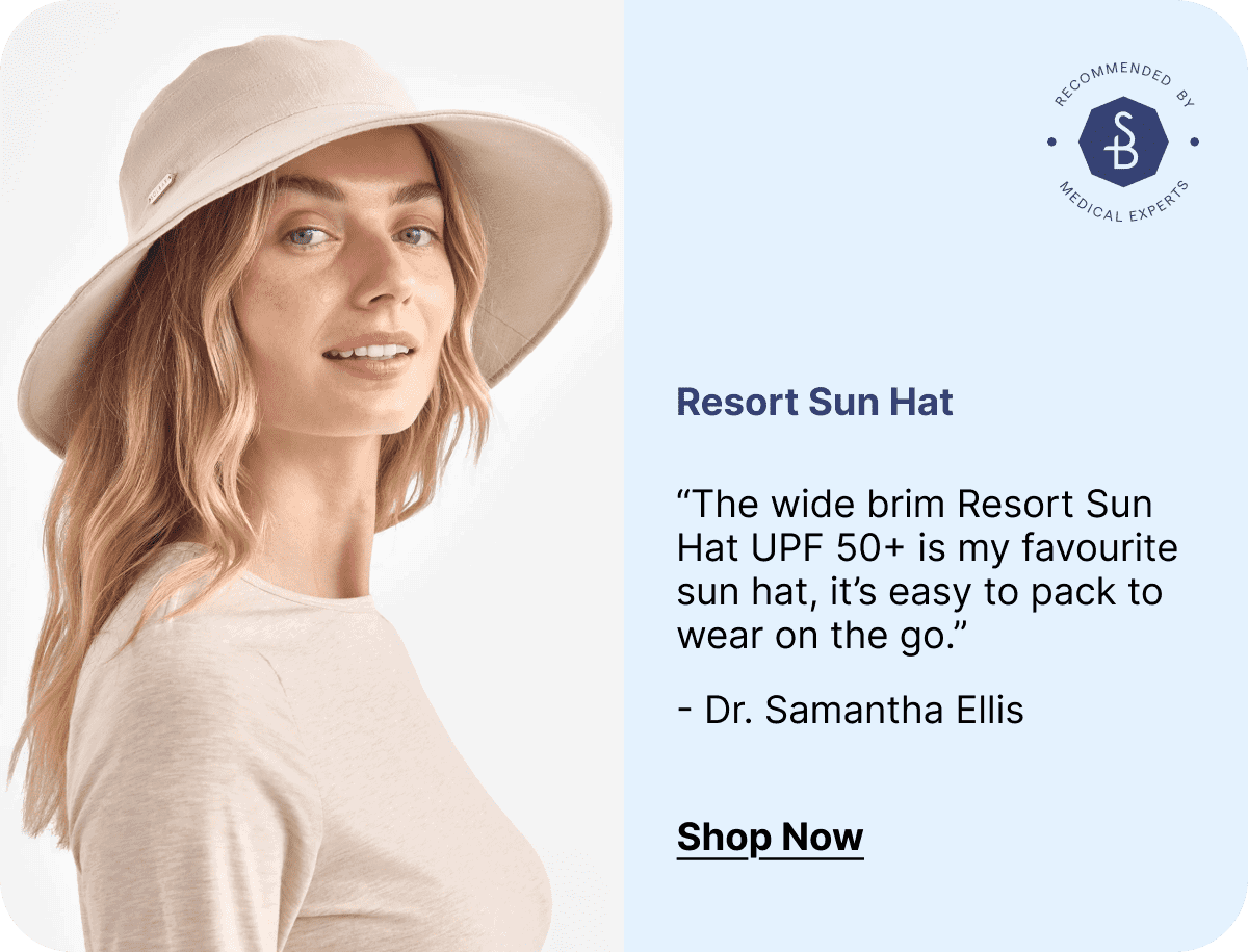 Women's Resort Sun Hat UPF 50+