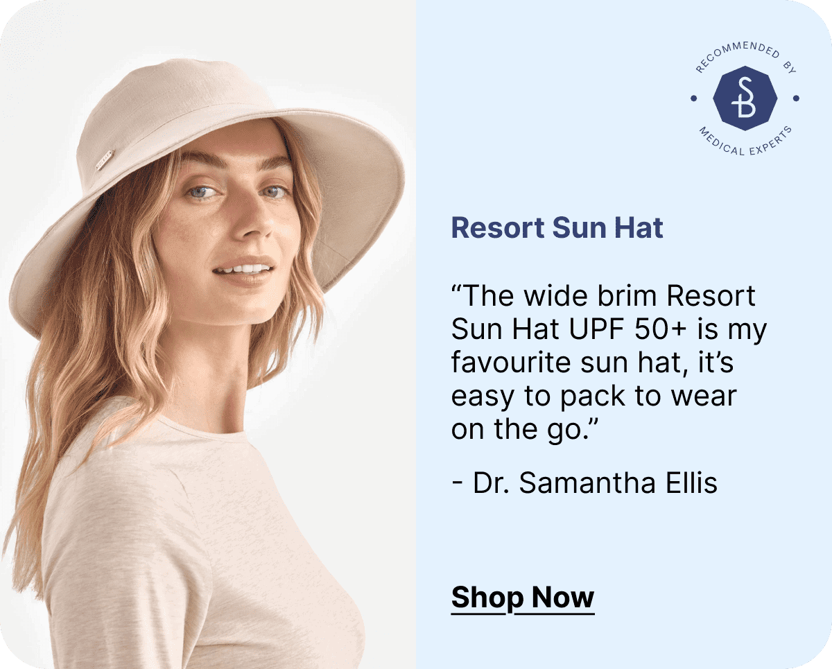 Women's Resort Sun Hat UPF 50+