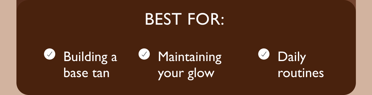 Best for: