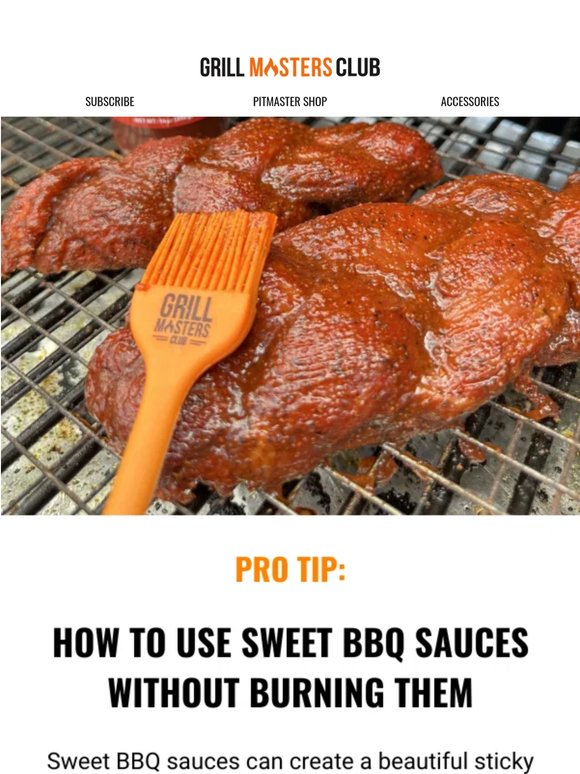 How to Use Sweet BBQ Sauces Without Burning