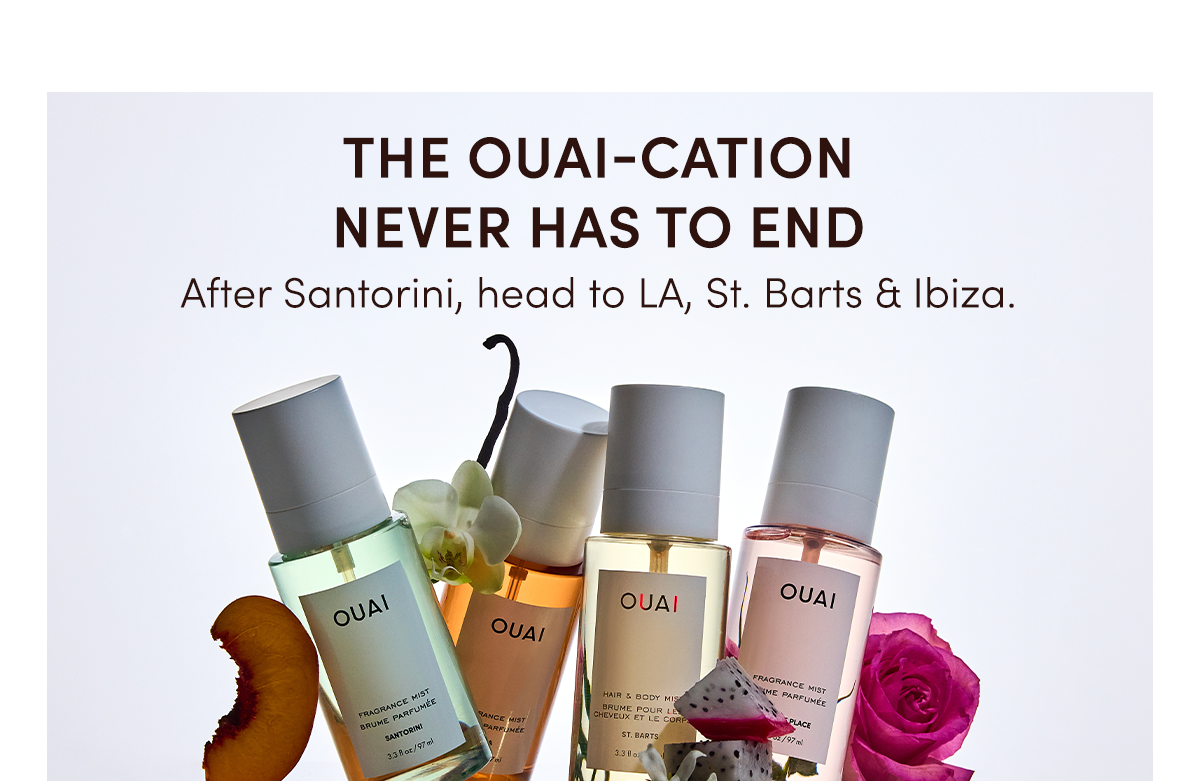 After Santorini, head to LA, St. Barts & Ibiza