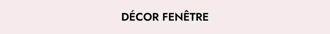 Décor fenêtre