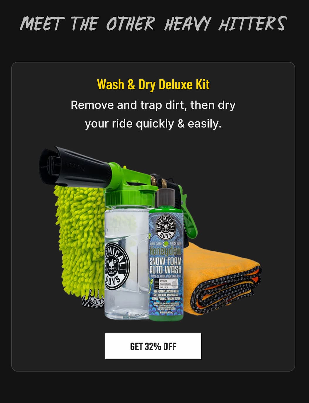Wash & Dry Deluxe Kit