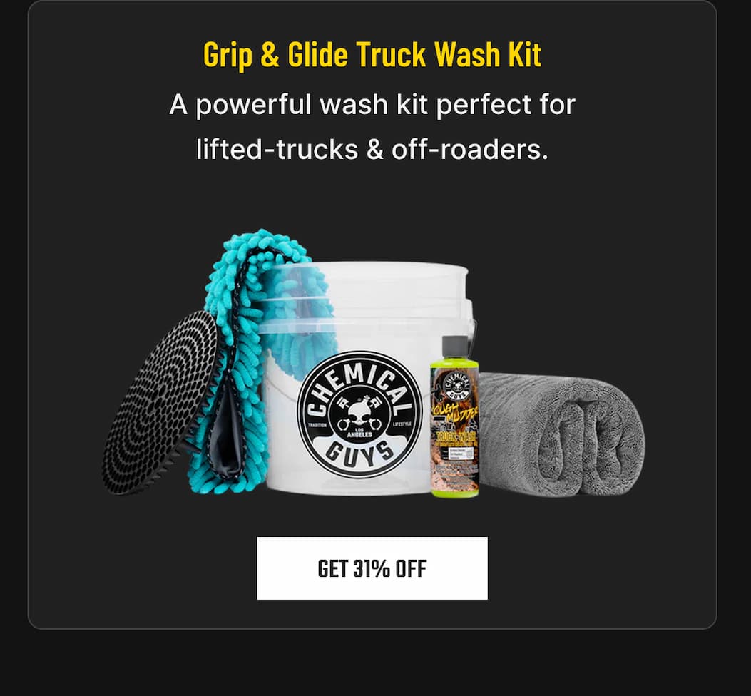 Grip & Glide Truck Wash Kit