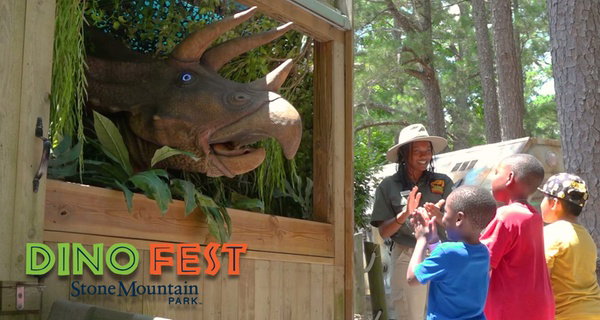 Dino Fest & Zipline Adventures at Stone Mountain Park, GA