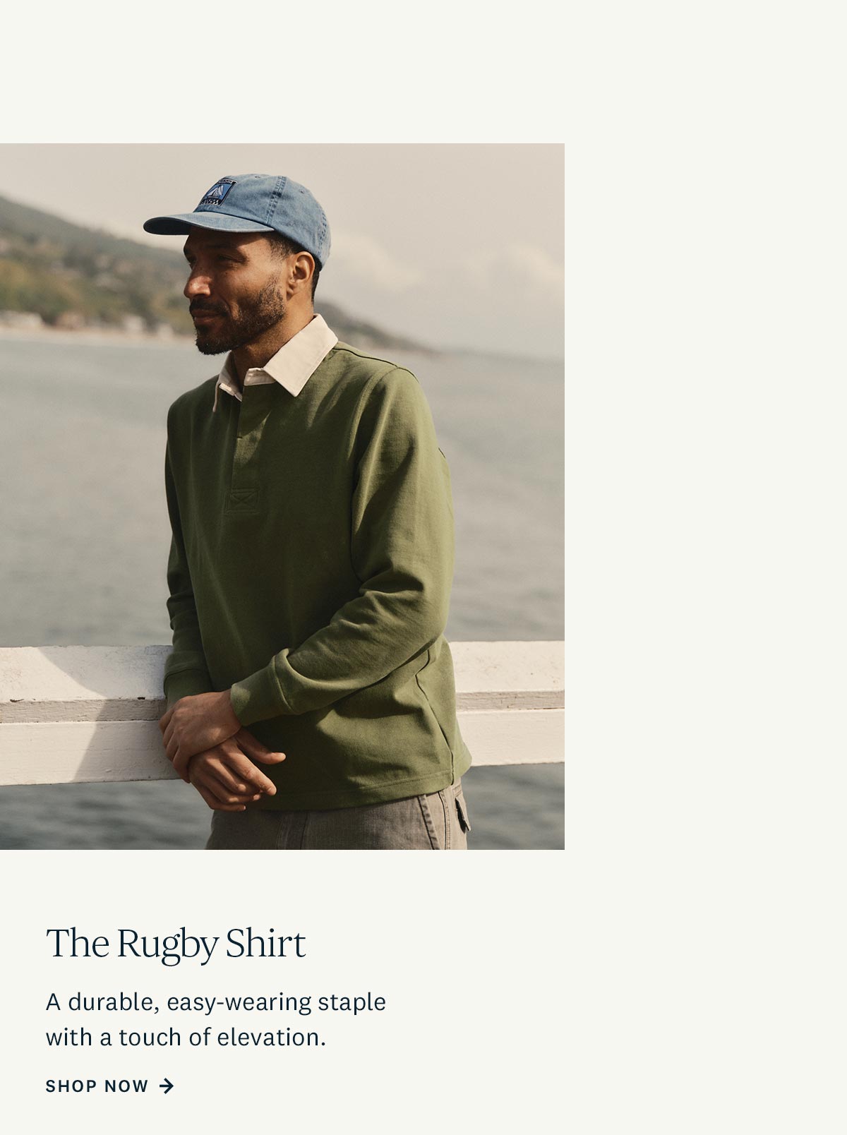 The Rugby Shirt. A durable, easy-wearing staple with a touch of elevation. Shop Now. 