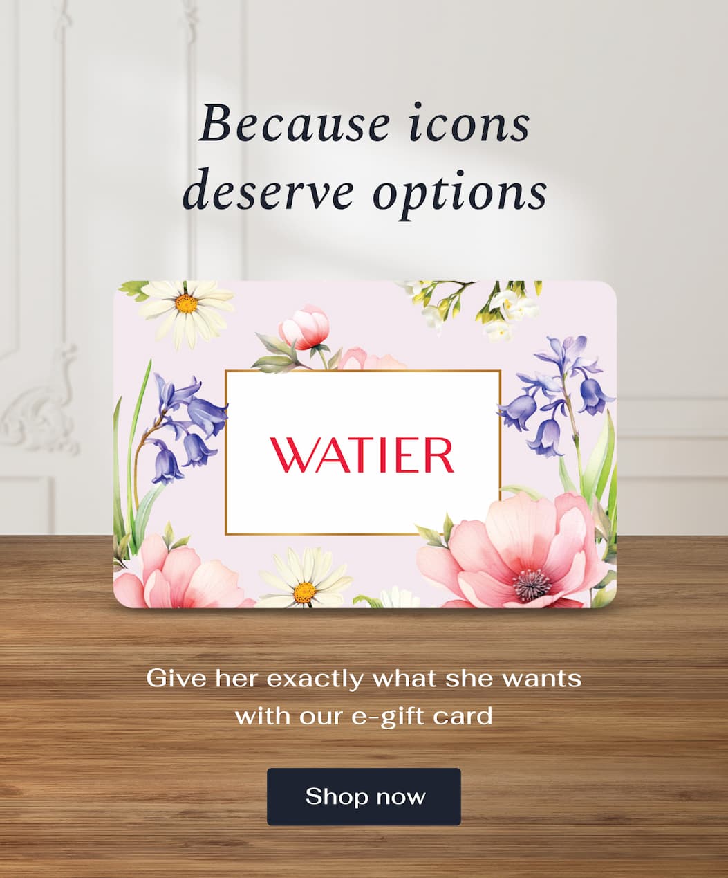 Because icons deserve options