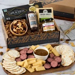 Image of Gourmet Meat & Cheese Sampler