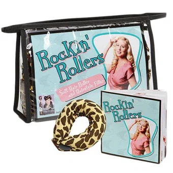 Vintage Hairstyling Rockin' Rollers Soft Hair Roller Set