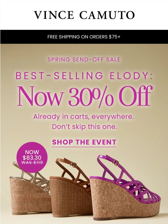 This Best-Selling Sandal is NOW 30% OFF ‼️