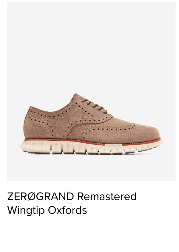 ZERØGRAND Remastered Wingtip Oxfords