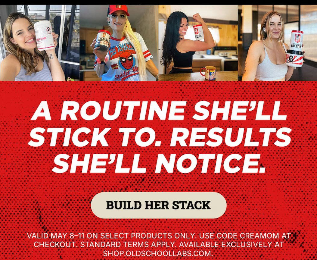 A routine she’ll stick to. Results she’ll notice.