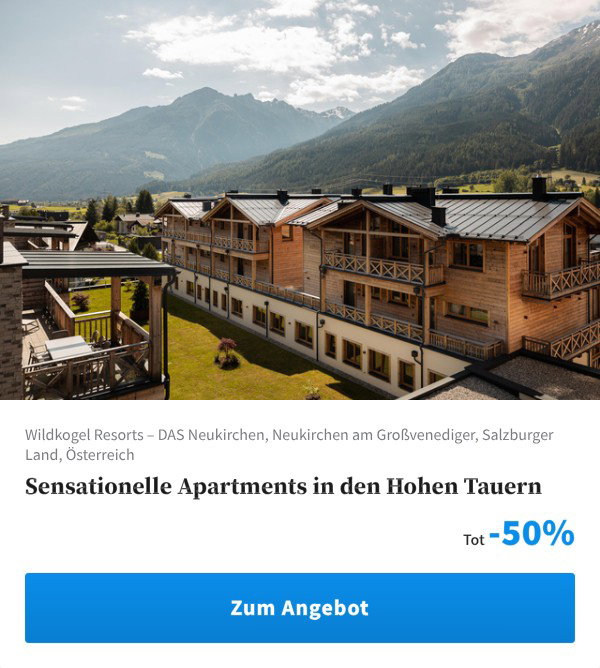 Sensationelle Apartments in den Hohen Tauern