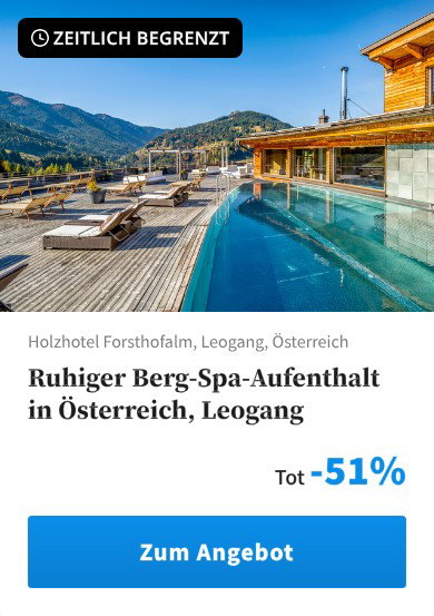 Ruhiger Berg-Spa-Aufenthalt in Österreich, Leogang