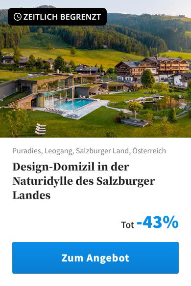 Design-Domizil in der Naturidylle des Salzburger Landes
