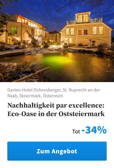 Nachhaltigkeit par excellence: Eco-Oase in der Oststeiermark