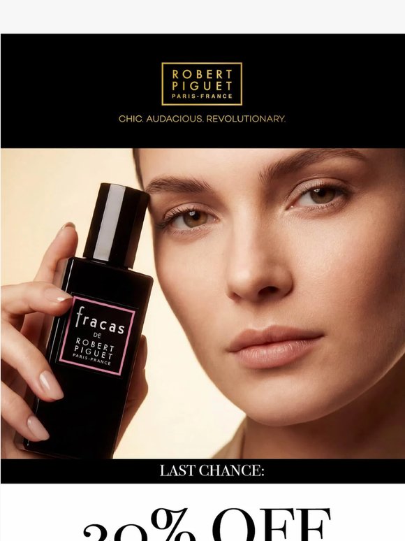 Last Chance: 20% Off Fracas Gift Sets