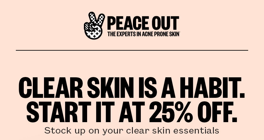 Clear Skin for Any occasion | Save 25% On Clear Skin Essentials now through 5/11 