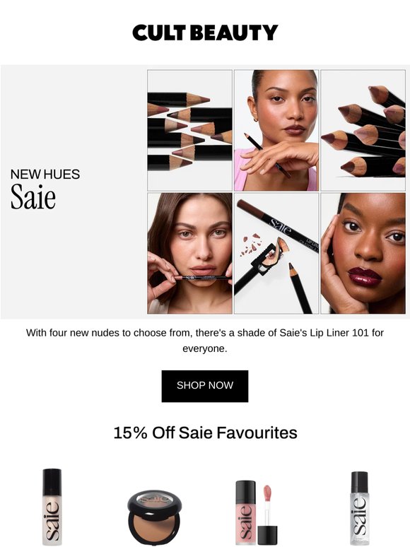 4 NEW shades! Cult favourite lip liner