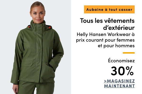 Aubaine à Tout Casser Tous les vêtements d'extérieur Helly Hansen Workwear à prix courant pour femmes et pour hommes économisez 30%