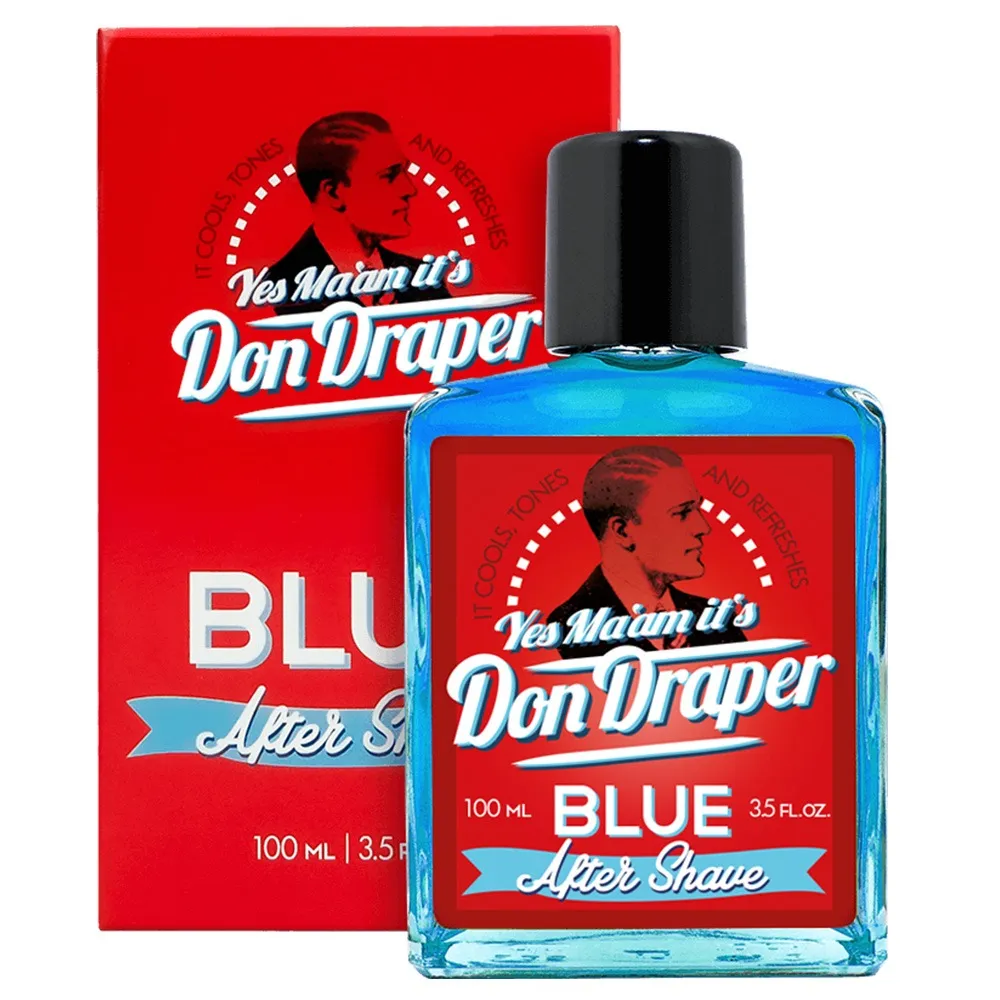 Image of Don Draper After Shave Blue 100 ml