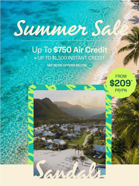 *** Air credit to elevate your travel – up to $750 & up to $1,500 savings *** 💳