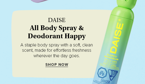 DAISE All Body Spray & Deodorant Sunny