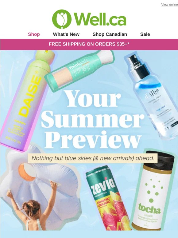 Your Summer Preview ☀️👀😎