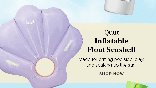 Quut Inflatable Float Seashell