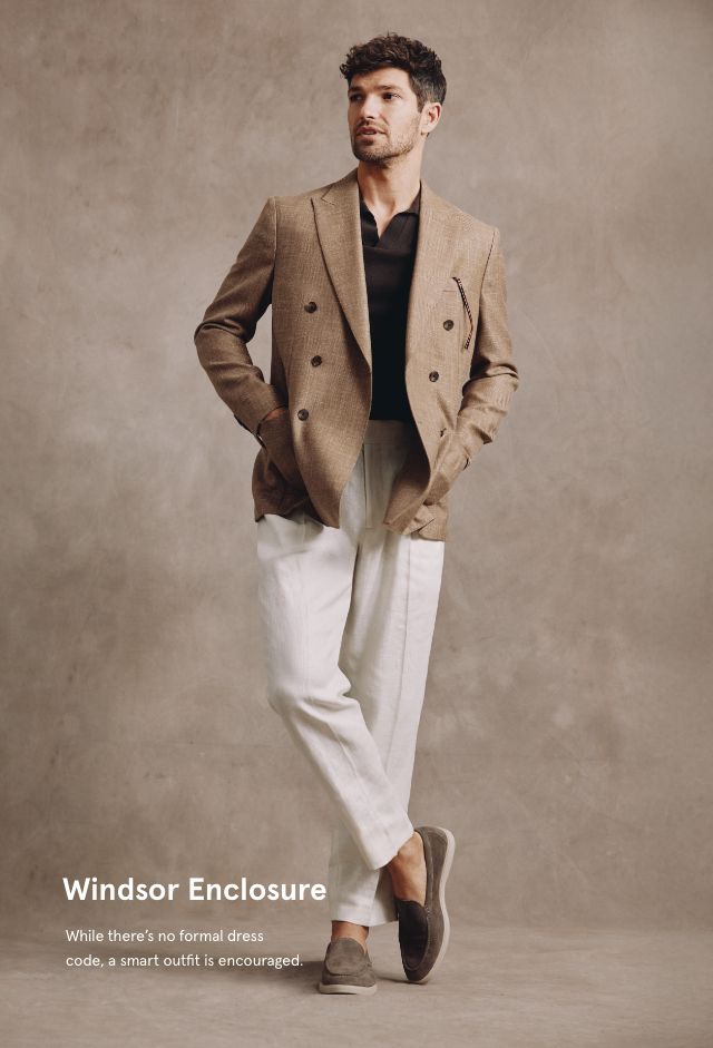 Tailored Fit Chestnut Twill Jacket