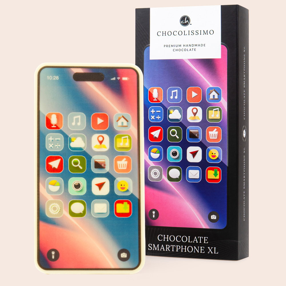Smartphone aus Schokolade