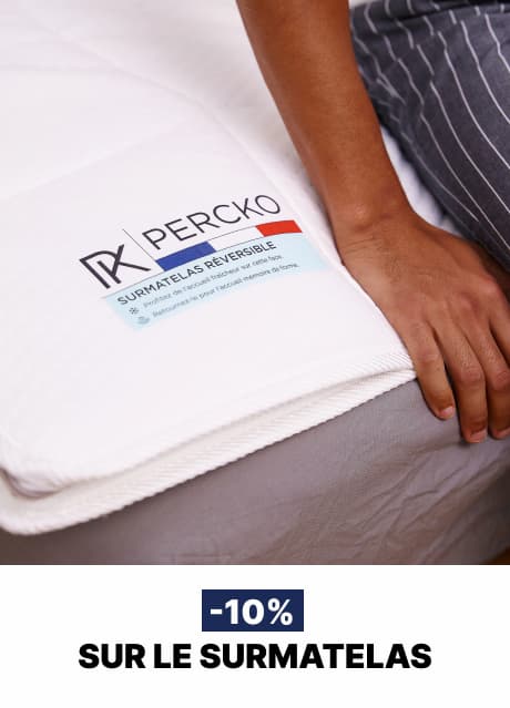 Le surmatelas réversible PERCKO