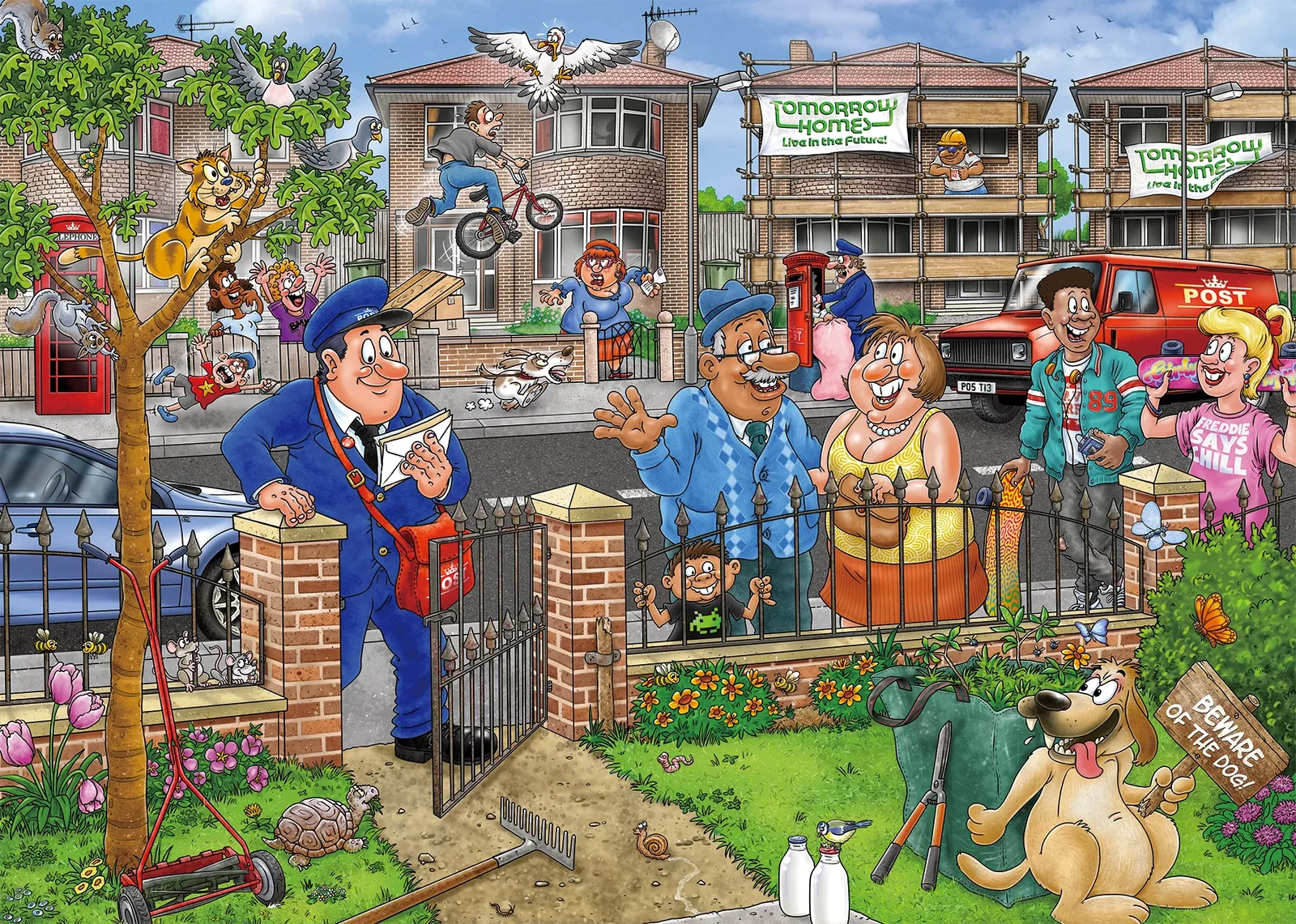 Image of Wasgij Destiny 31 Home Delivery 1000 Piece Jigsaw Puzzle