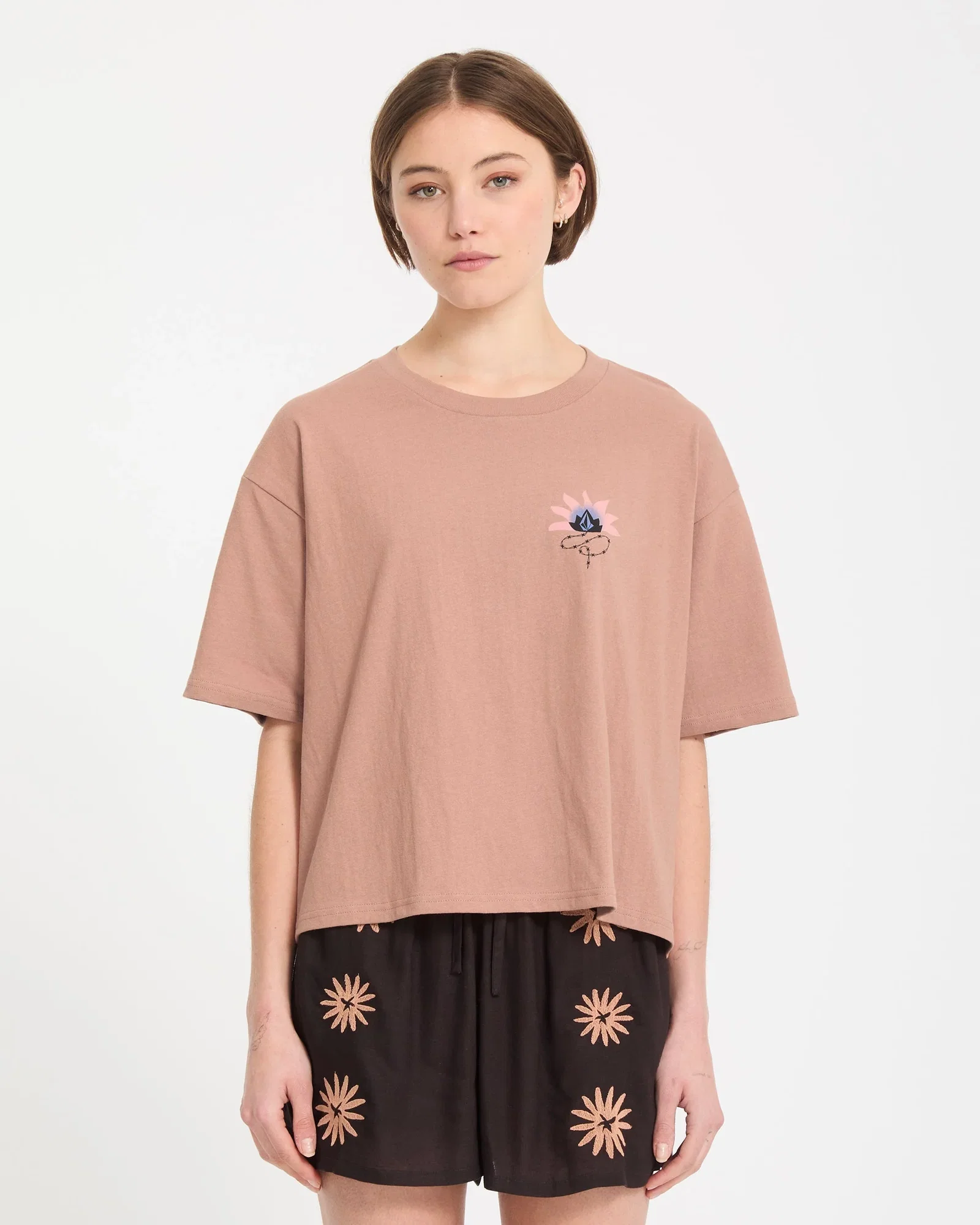 Image of T-shirt Bliss - Pale Khaki