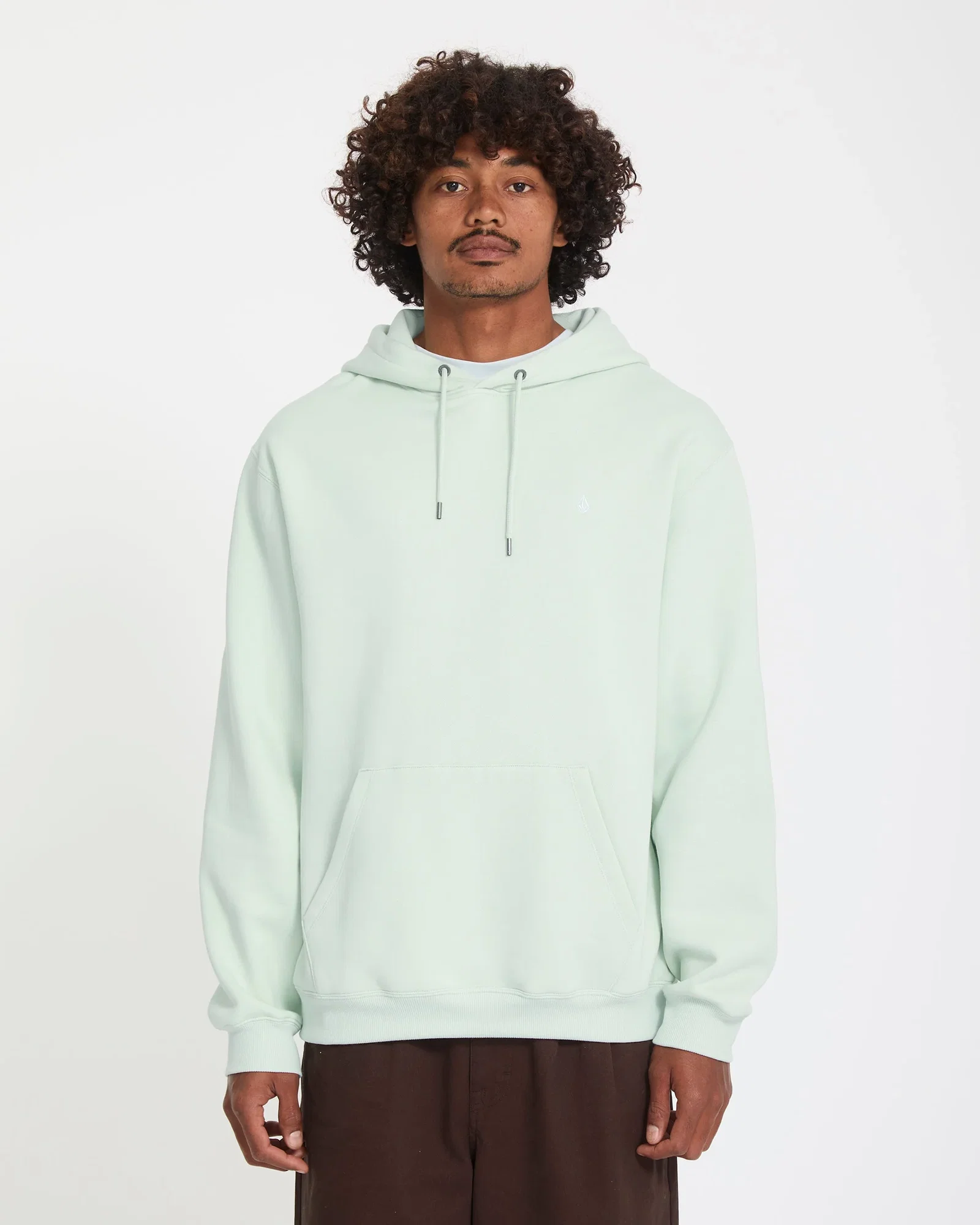 Image of Sweat à capuche Single Stone - Pale Aqua