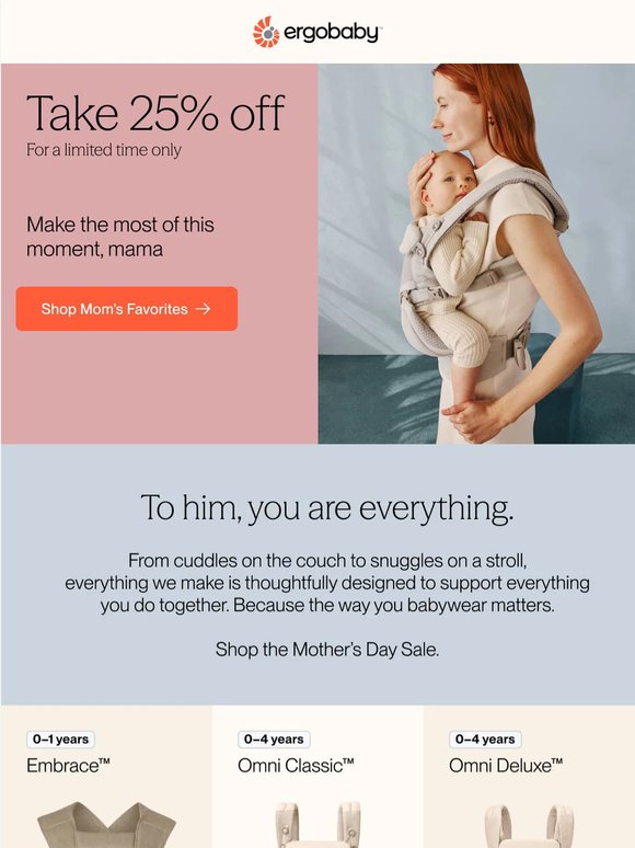 👀 Did you get 25% off for Mother’s Day yet?