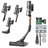 Proscenic P20 OnePass Cordless Vacuum Cleaner, 70000Pa Suction, 70-Min Runtime, 680W Brushless Motor, 180° Bendable Tube, Wet & Dry Cleaning with Extra Water Tank