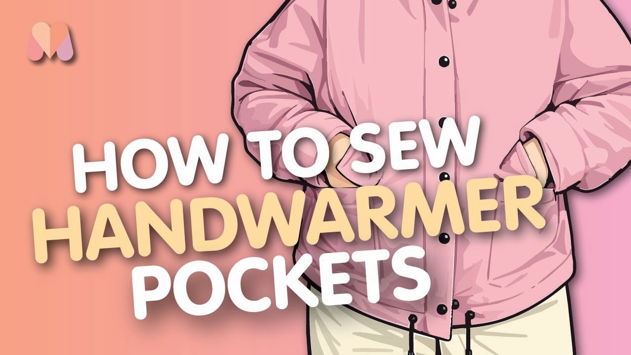 How to sew handwarmer pockets