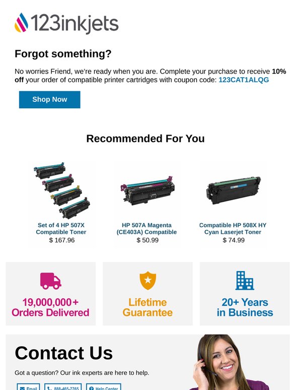 Save 10% Now on Quality, High-Value Printer Ink