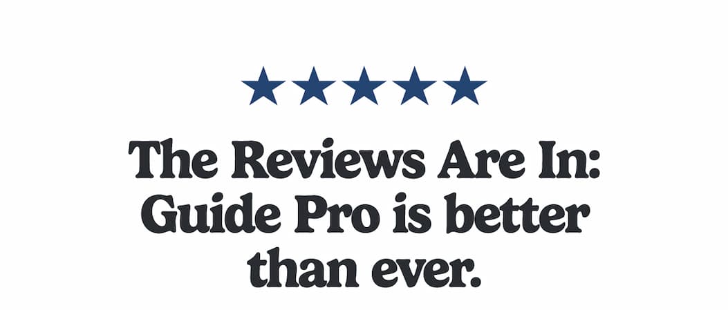 Shop the Guide Pro Collection