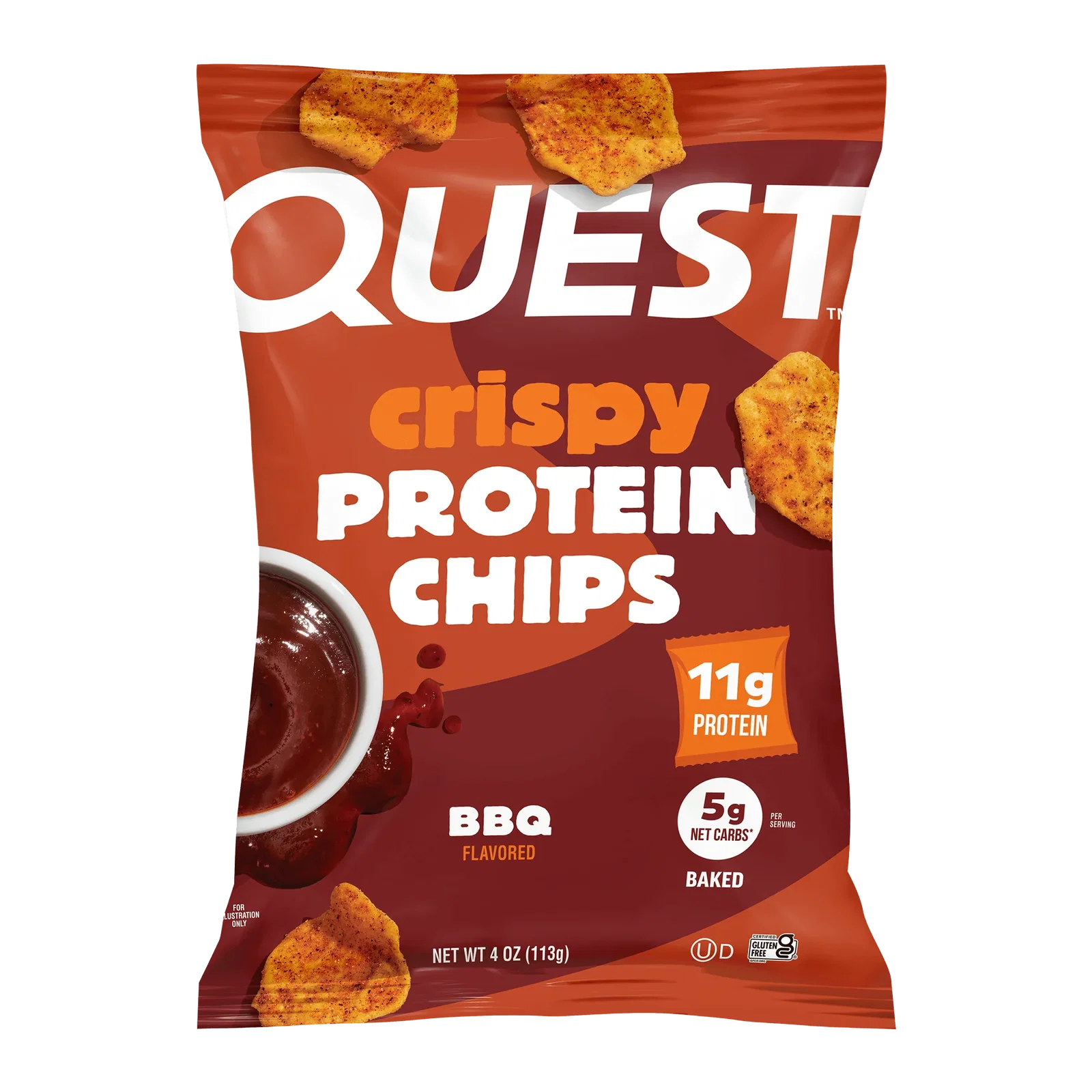 Image of BBQ Crispy Style Protein Chips